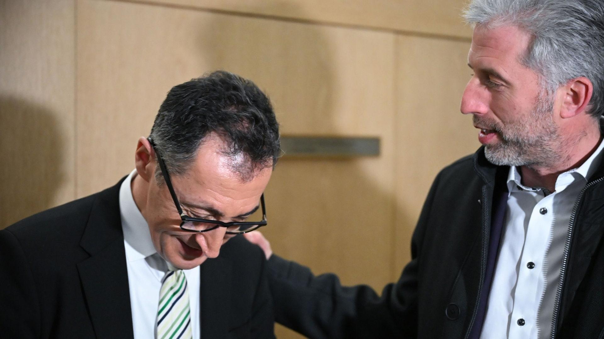 TÃ¼bingens OberbÃ¼rgermeister Boris Palmer (rechts) soll in Zukunft die baden-wÃ¼rttembergische Landesregierung unter MinisterprÃ¤sident Cem Ãzdemir beraten. | dpa Bildfunk, picture alliance/dpa | Katharina Kausche