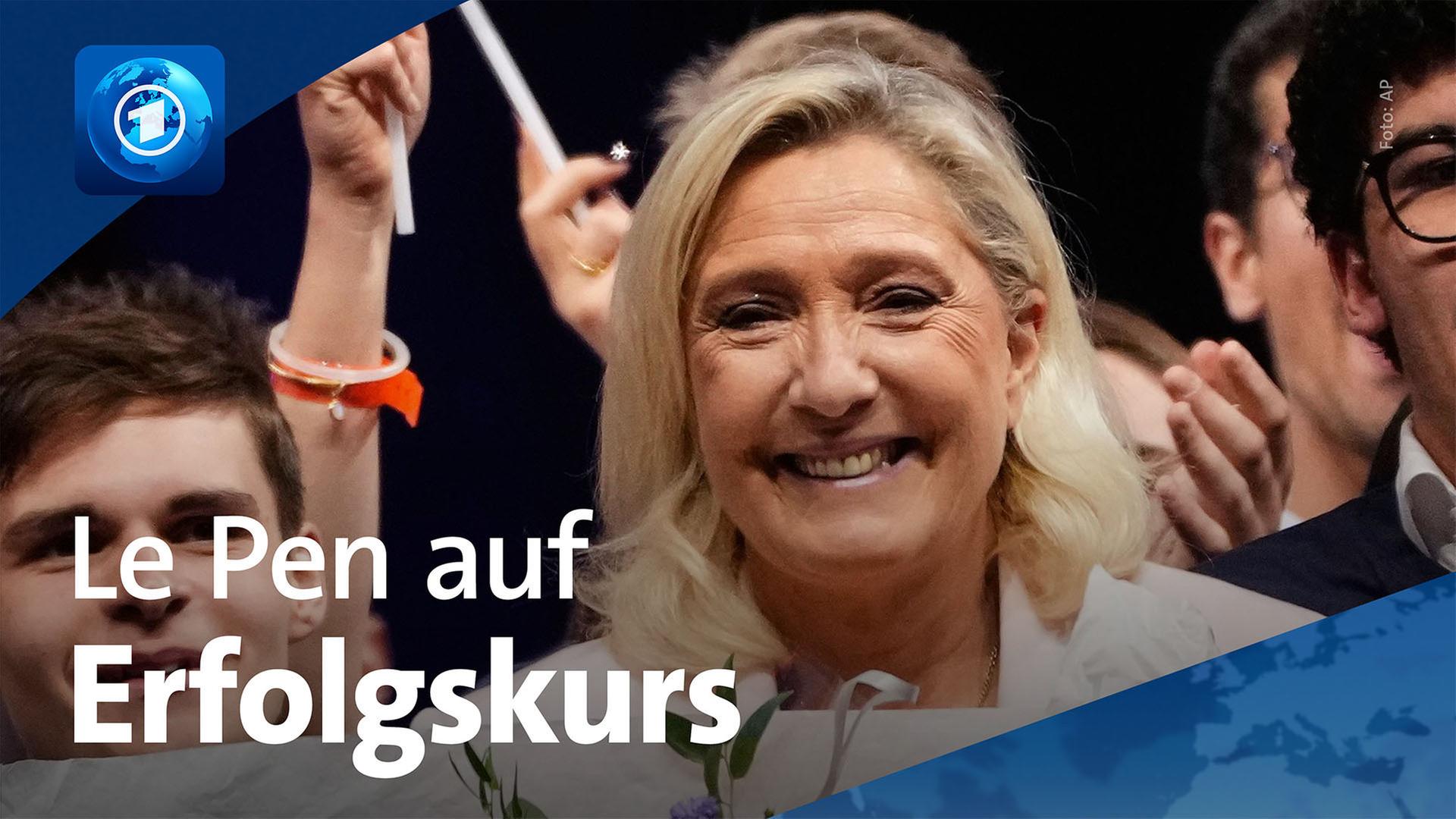 Marine Le Pen | AP/ARD-aktuell