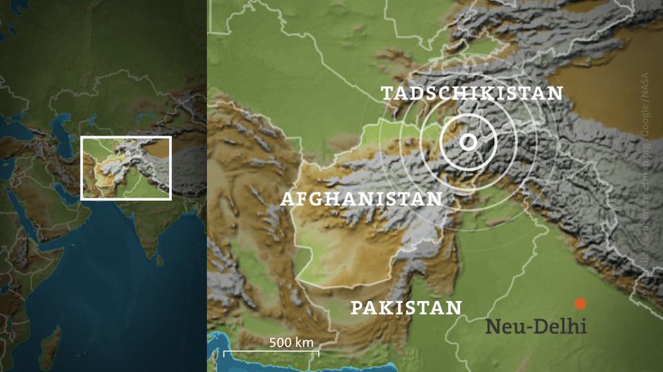 Erdbeben erschüttert Afghanistan tagesschau.de
