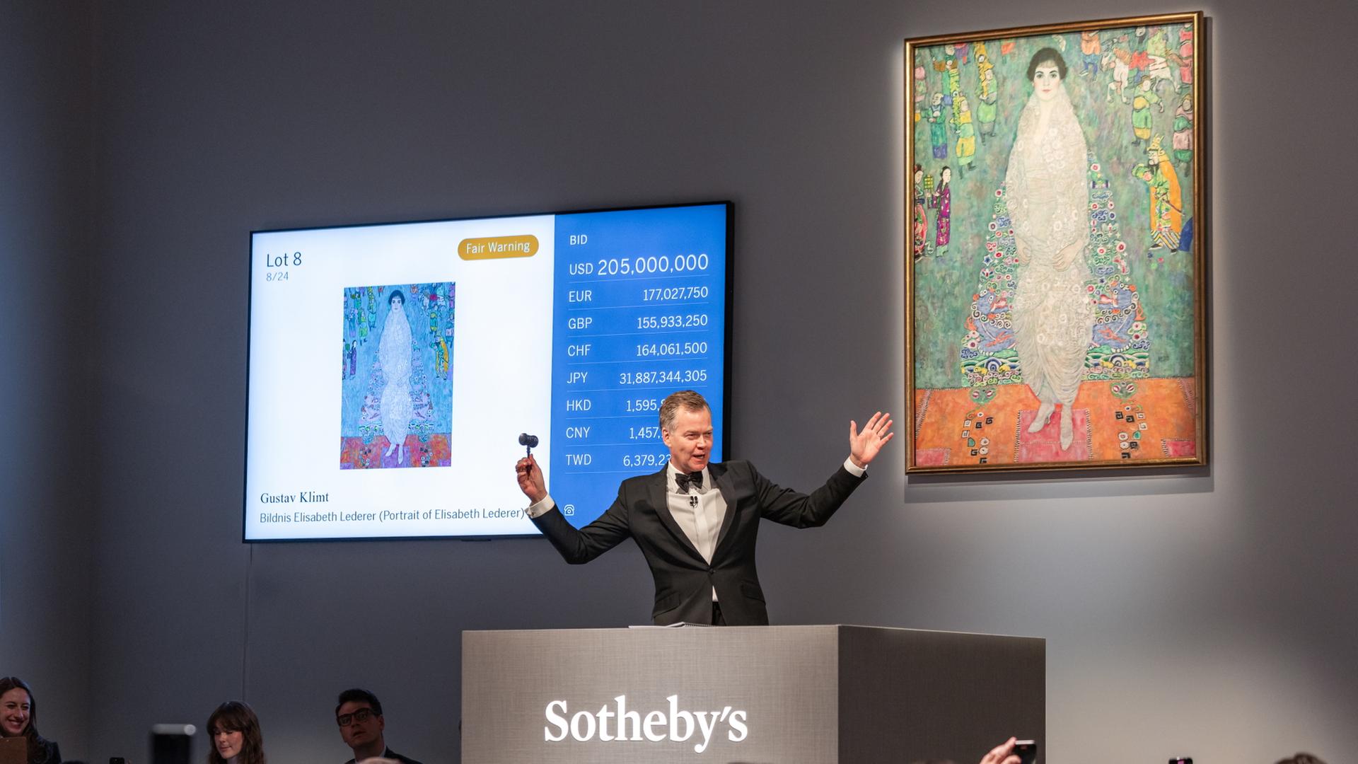 Versteigerung eines Klimt-GemÃ¤ldes | -/Sotheby's/dpa