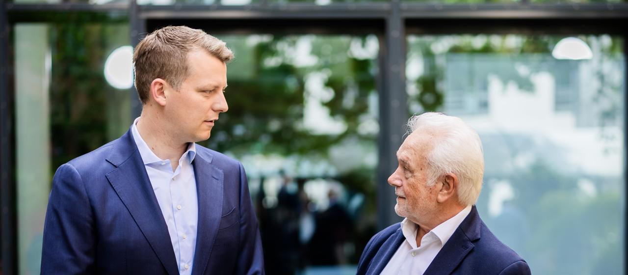 Henning Höne und Wolfgang Kubicki