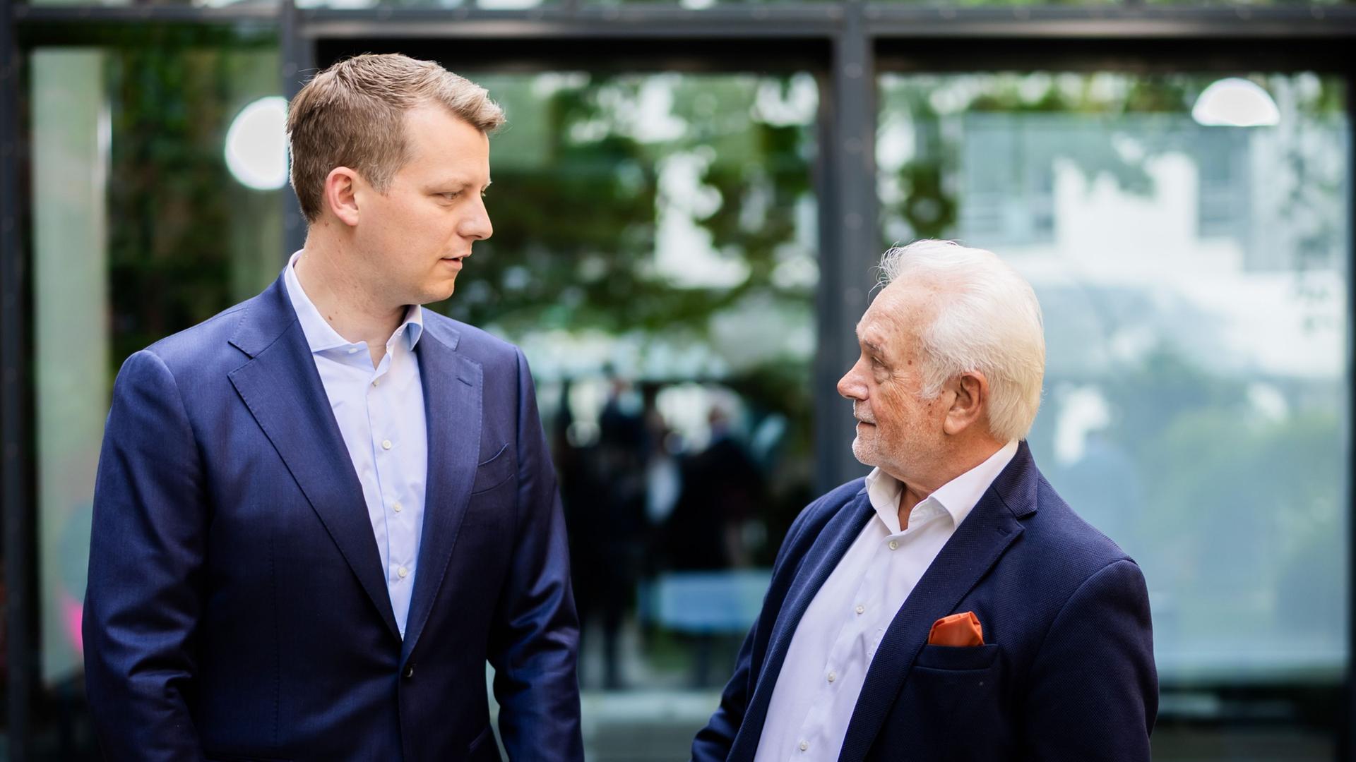 Henning Höne und Wolfgang Kubicki | Christoph Soeder/dpa
