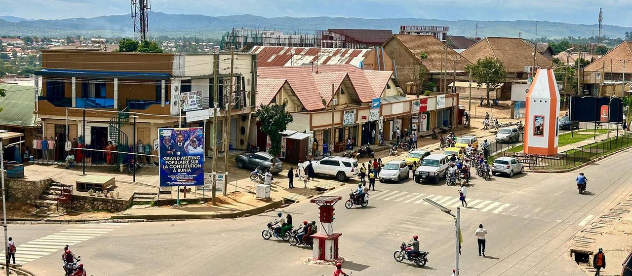 Bunia in der Provinz Ituri in der Demokratischen Republik Kongo