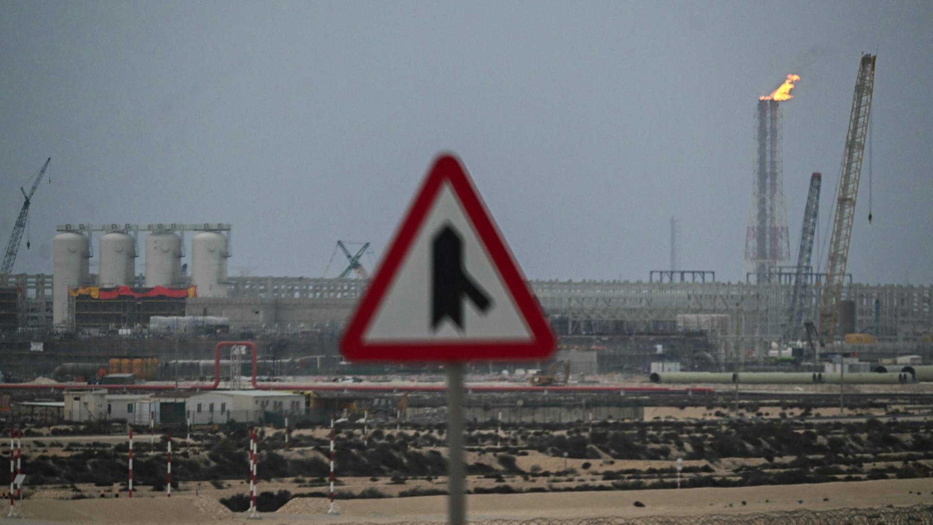 Die Energieanlage Ras Laffan in Katar. | AFP