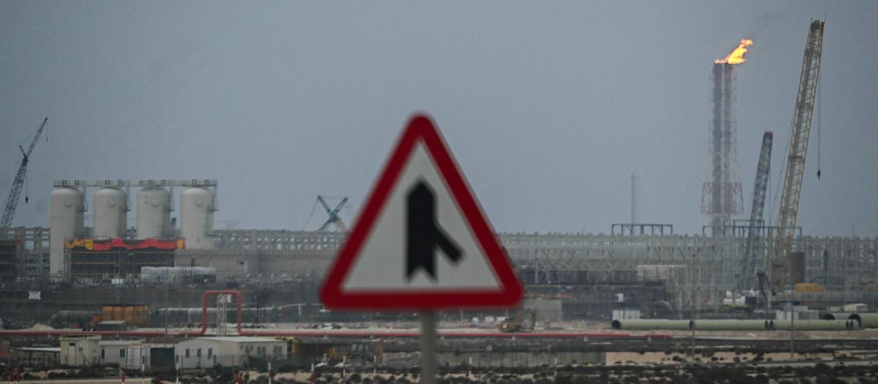 Die Energieanlage Ras Laffan in Katar.