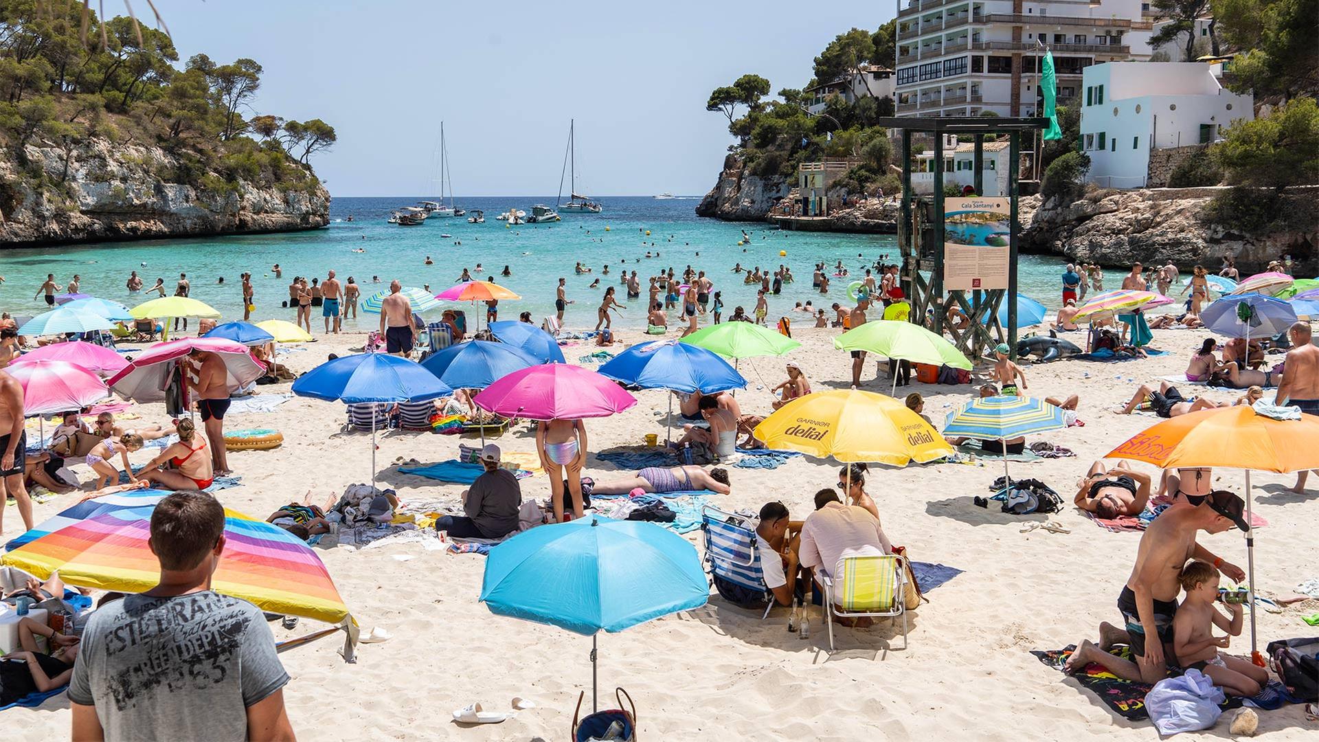 Strand Cala Santanyi auf der Insel Mallorca. | picture alliance / Chris Emil Ja