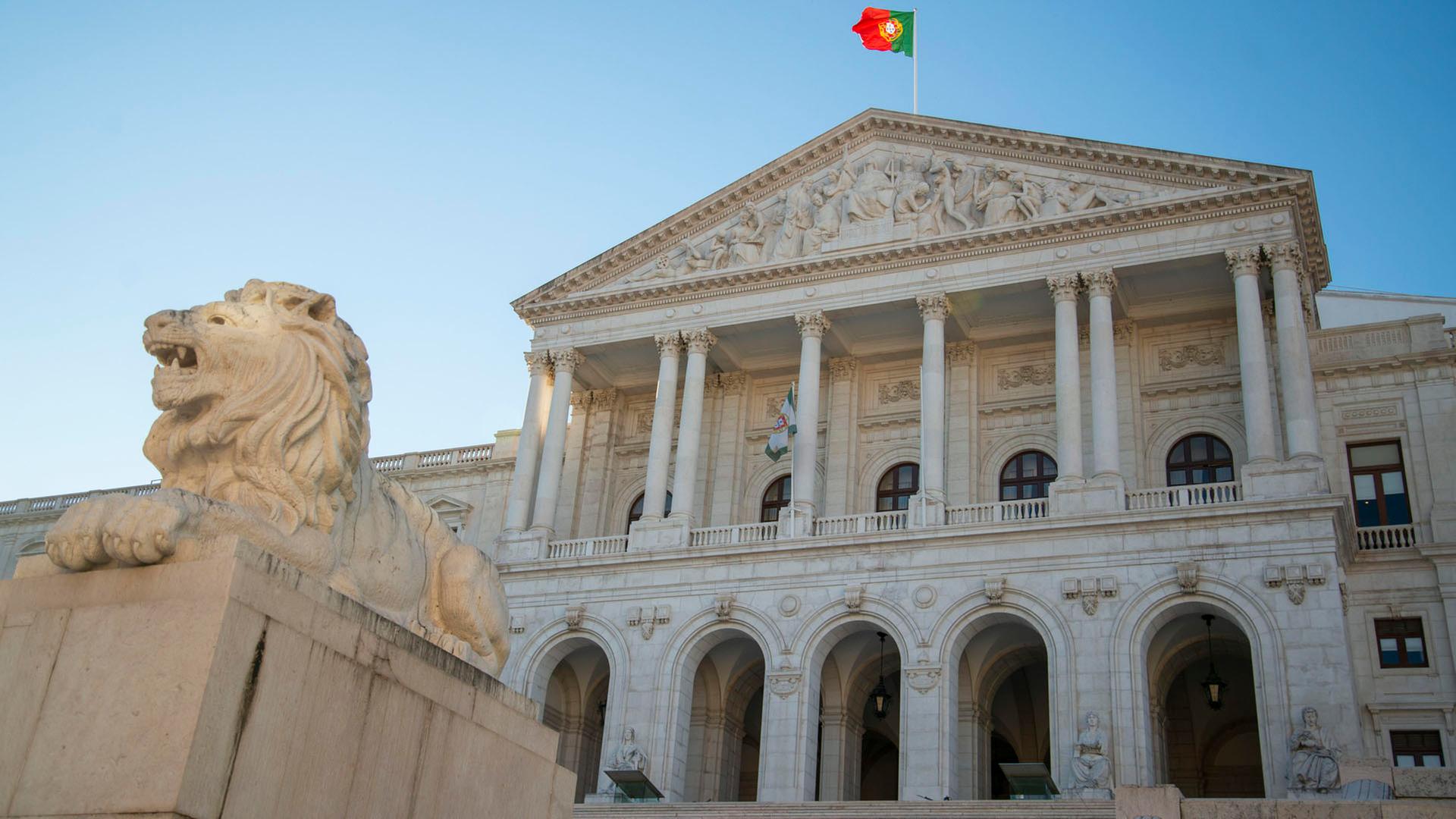 Das Parlamentsgebäude in Lissabon. | picture alliance / Zoonar