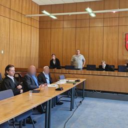 Verhandlung im Gerichtssaal Hindesheim.