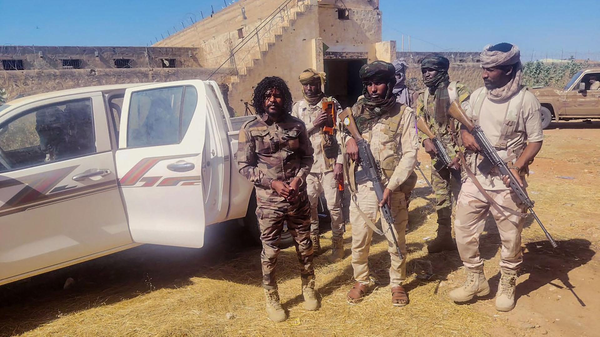 RSF-Mitglieder in El-Fasher, Sudan. | AFP PHOTO / SUDANESE RAPID SUPPORT FORCES (RSF)