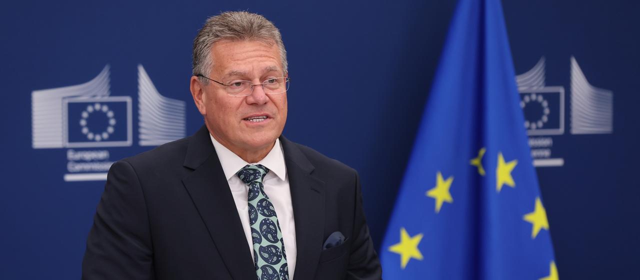EU-Handelskommissar Sefcovic