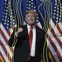 Donald Trump ballt die Faust