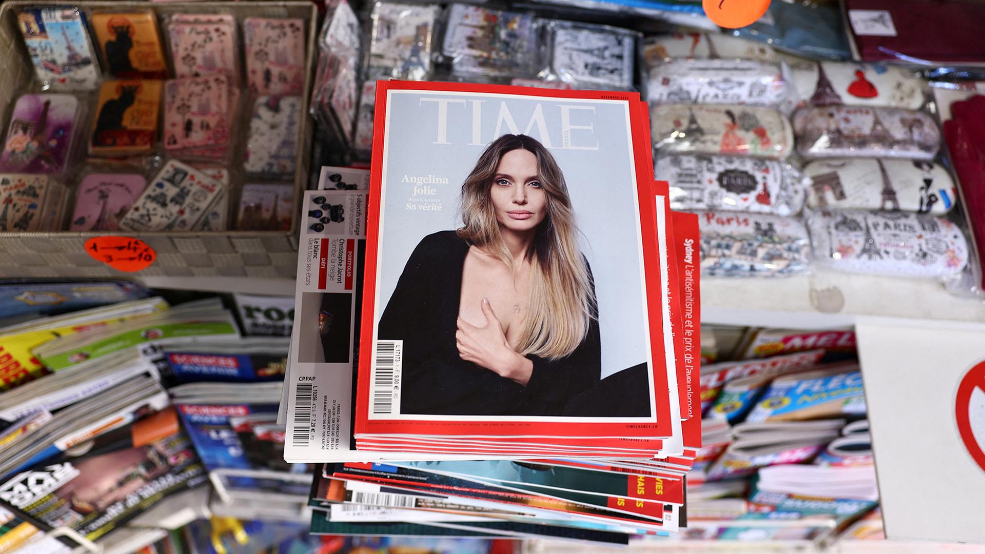 Ein Exemplar der Ausgabe des franzÃ¶sischen Magazins 