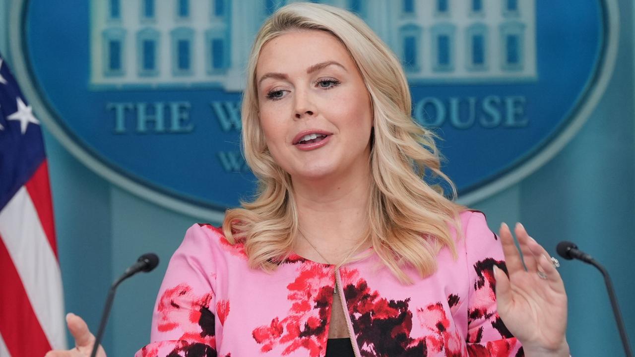Trumps Pressesprecherin Leavitt verlässt Weißes Haus