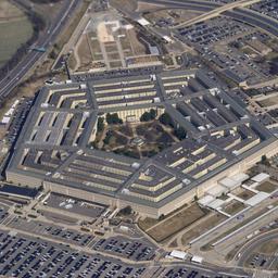 Vogelperspektive auf das Pentagon in Washington