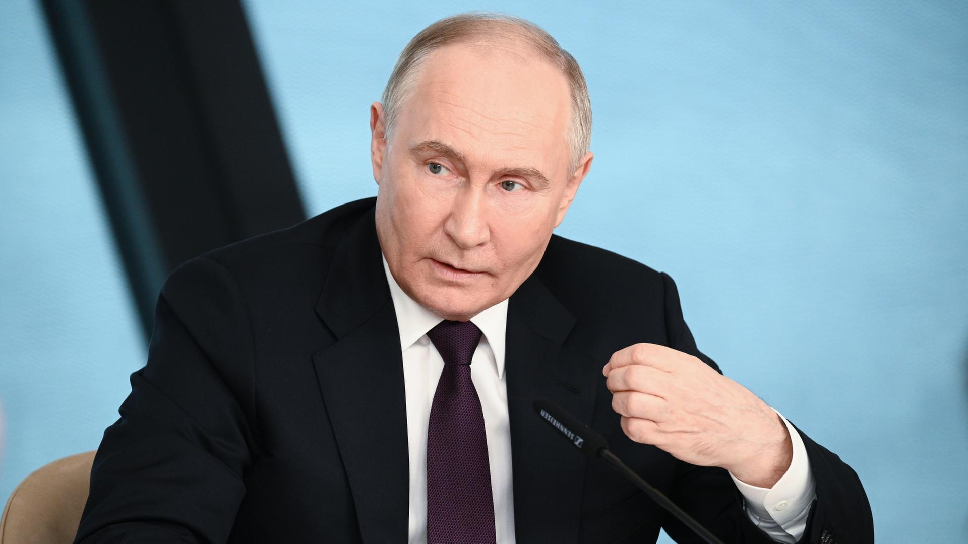 Ukraine-Liveblog: ++ Putin warnt vor Einsatz deutscher Waffen in Russland  ++ | tagesschau.de