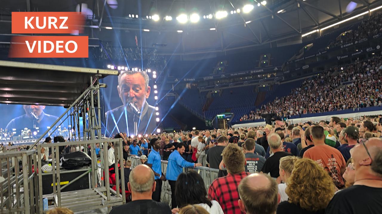 Drei Verletzte bei Konzert von Bruce Springsteen in Gelsenkirchen