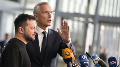 Wolodymyr Selenskyj und Jens Stoltenberg