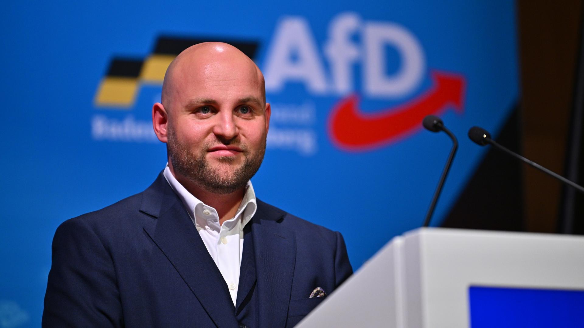 Markus Frohnmaier ist neuer außenpolitischer Sprecher der AfD ...