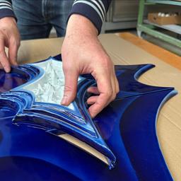 Porzellanteppich Leuchtenburg