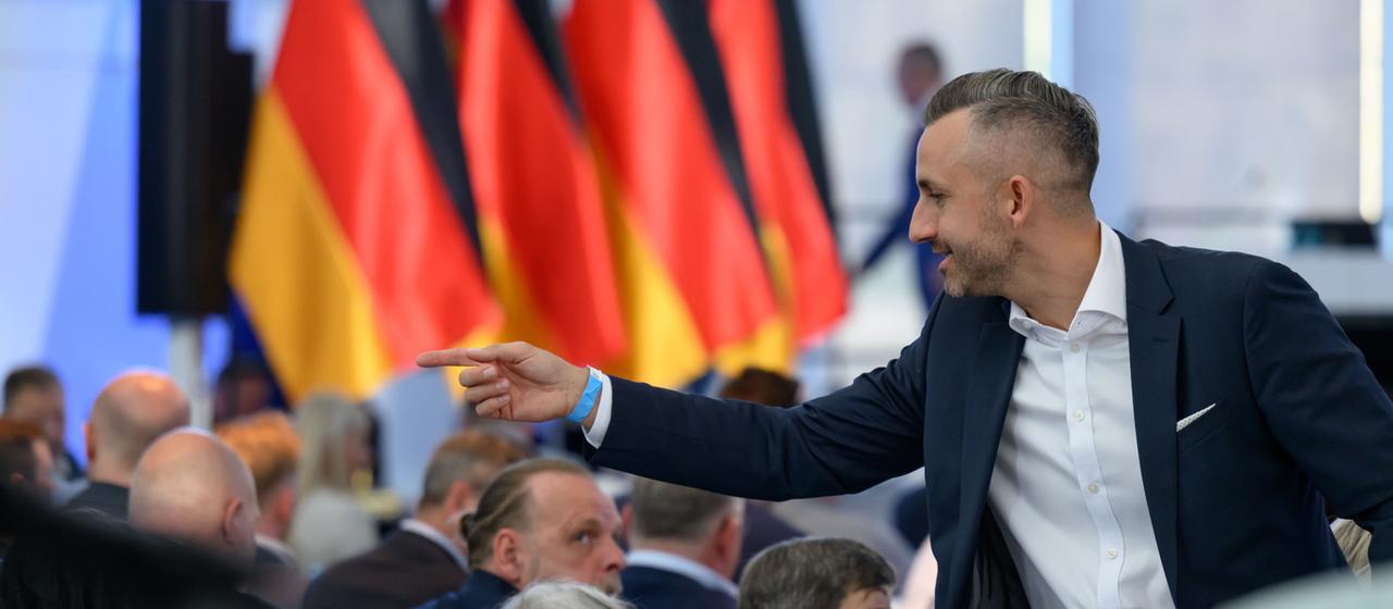 Ulrich Siegmund auf dem Landesparteitag der AfD Sachsen-Anhalt