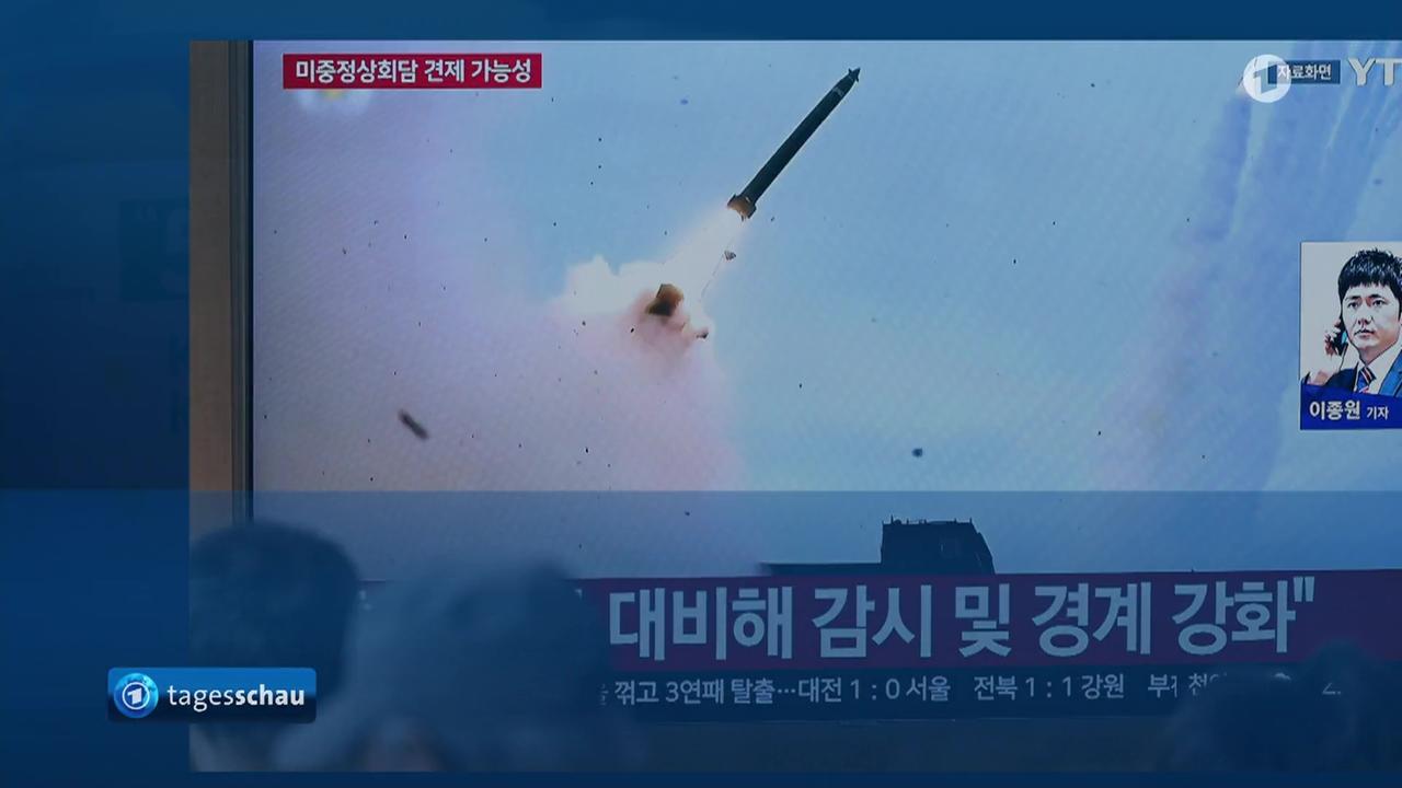 Nordkorea testet offenbar ballistische Rakete
