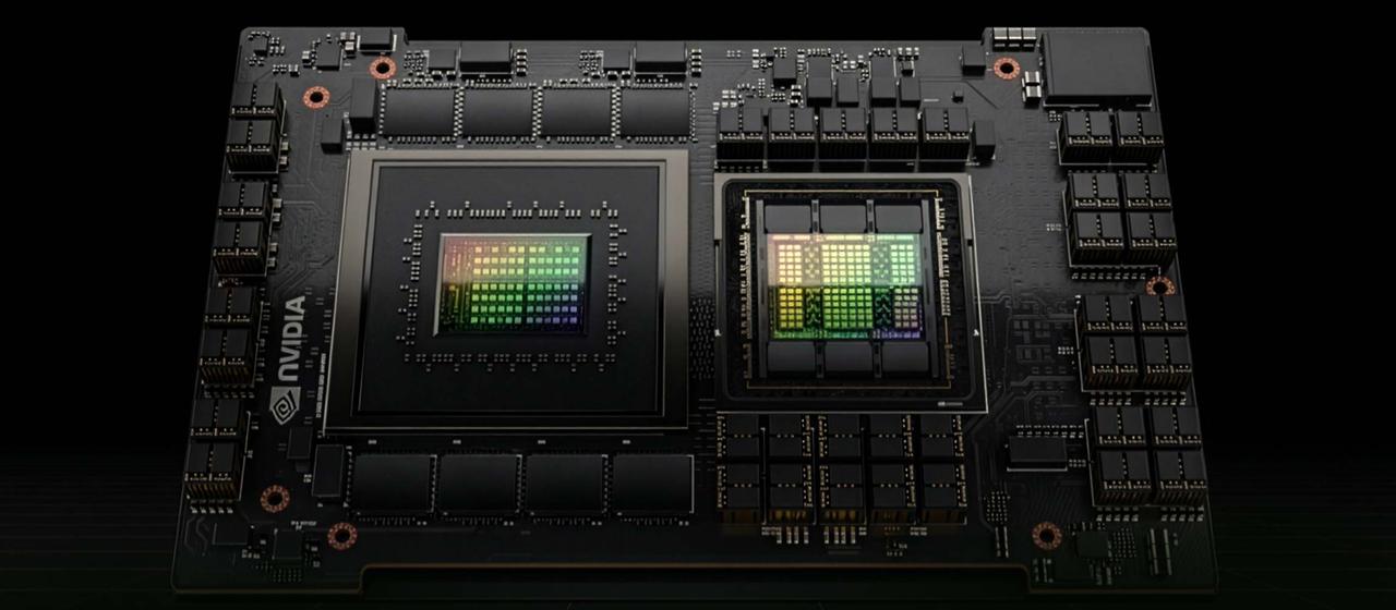 NVIDIA GH200 Grace Hopper Superchip.