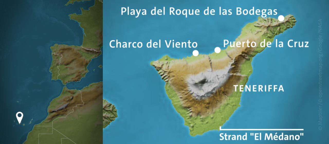 Karte: Teneriffa