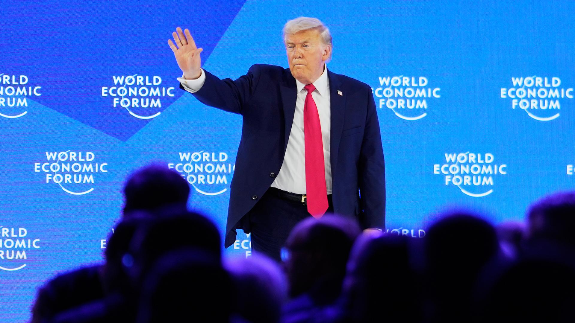 ++ Davos-Liveblog: Dänemark reagiert verhalten auf Trump-Rede  ++