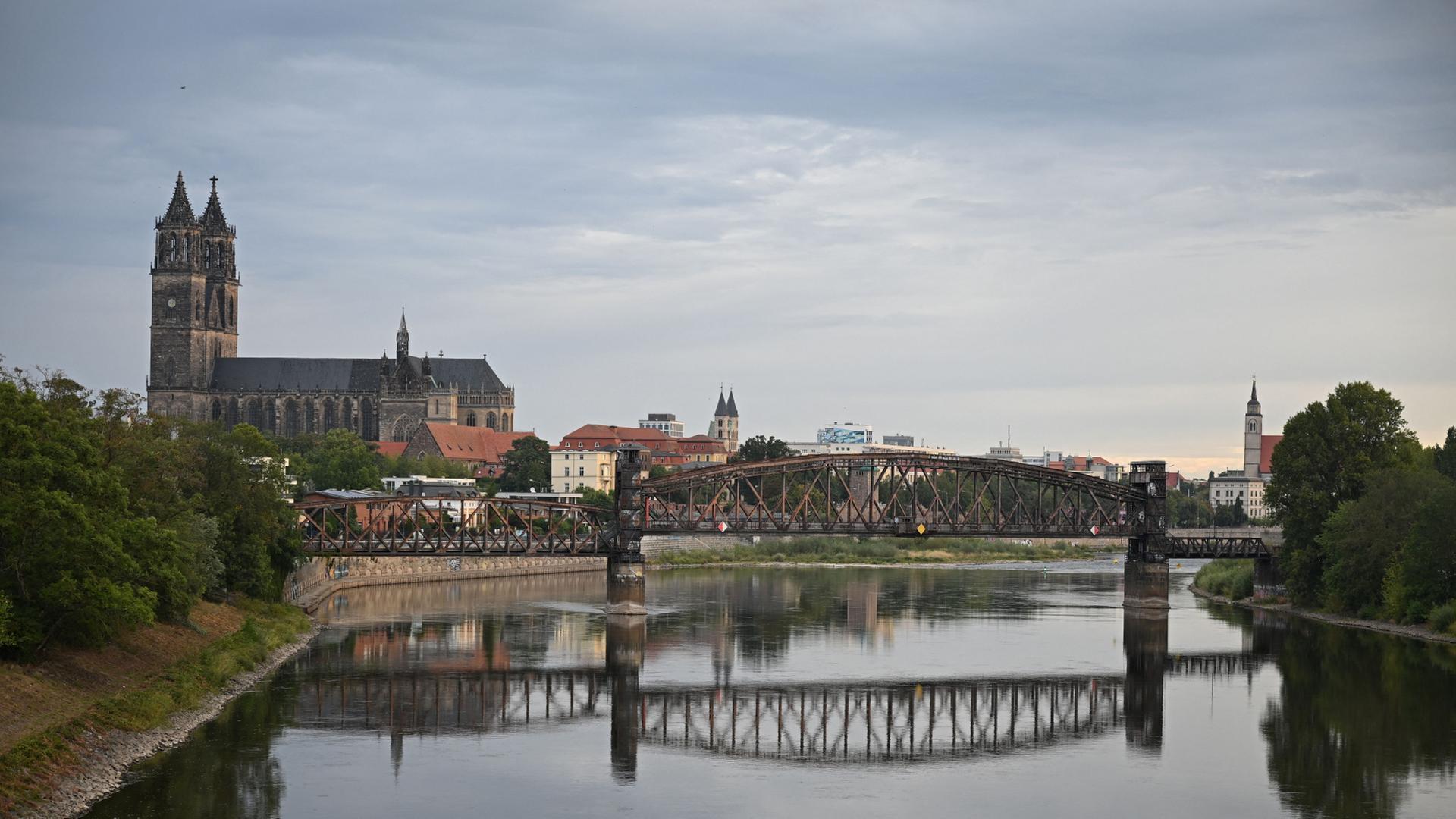 Stadtansicht von Magdeburg | Michael Brandt/dpa