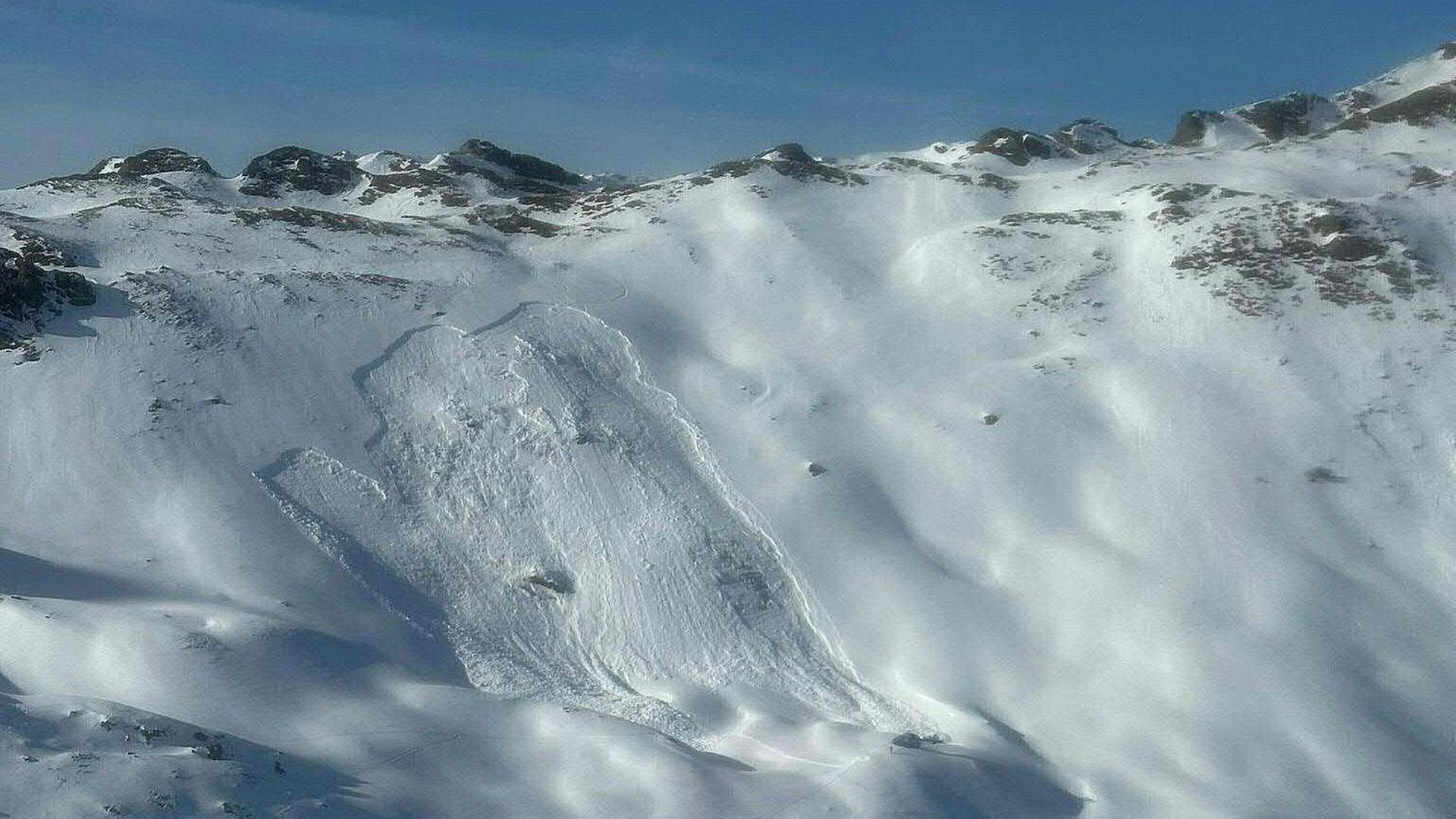  Lawinenabgang auf der Schmugglerscharte in Bad Hofgastein in Österreich | AFP