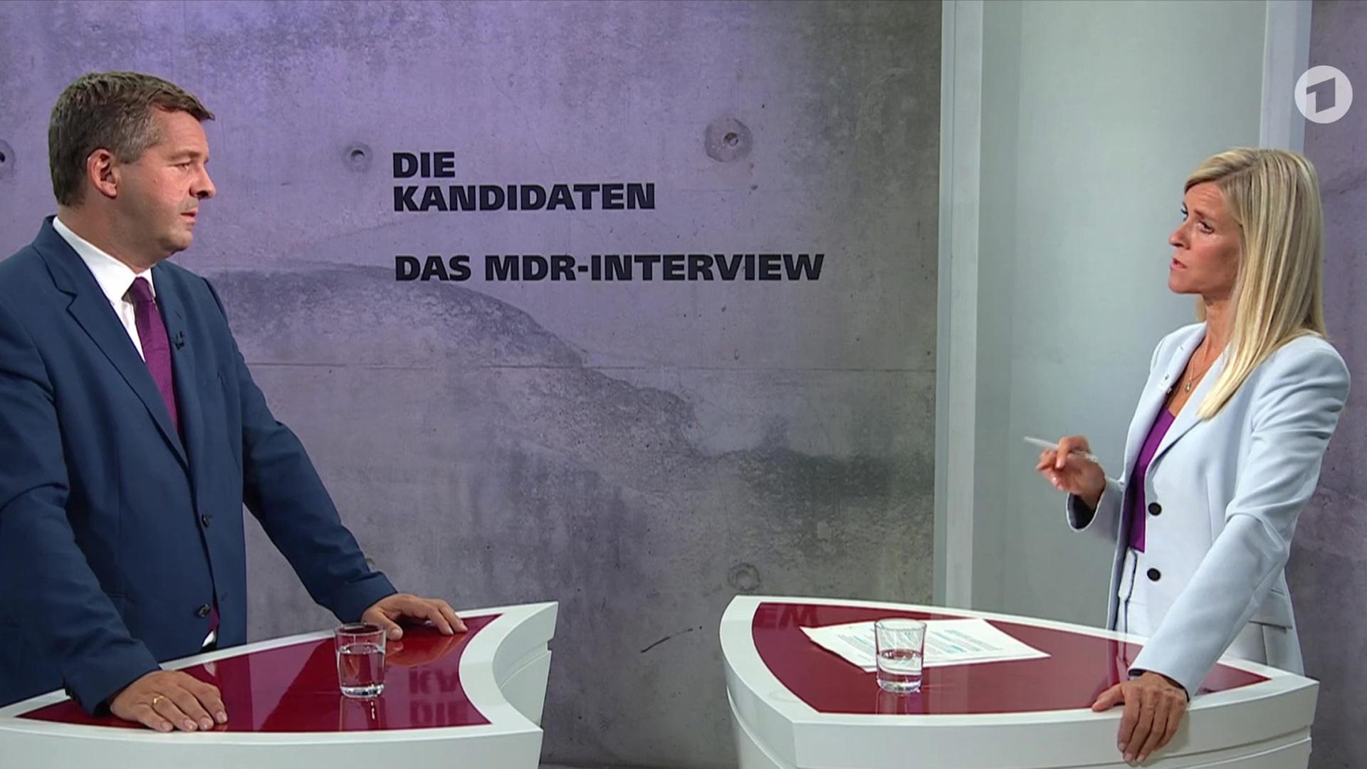 Vor Landtagswahl in Sachsen-Anhalt: CDU-Spitzenkandidat Schulze im MDR-Interview