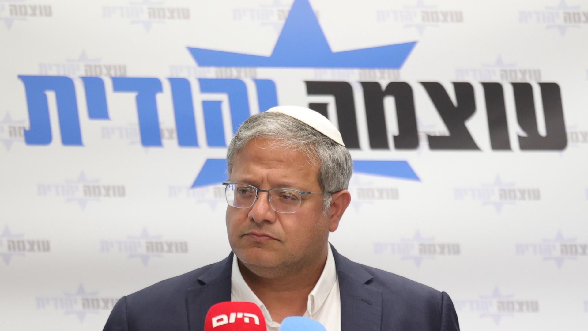 Deutsche Politiker entsetzt über Äußerungen von Israels Polizeiminister Ben-Gvir