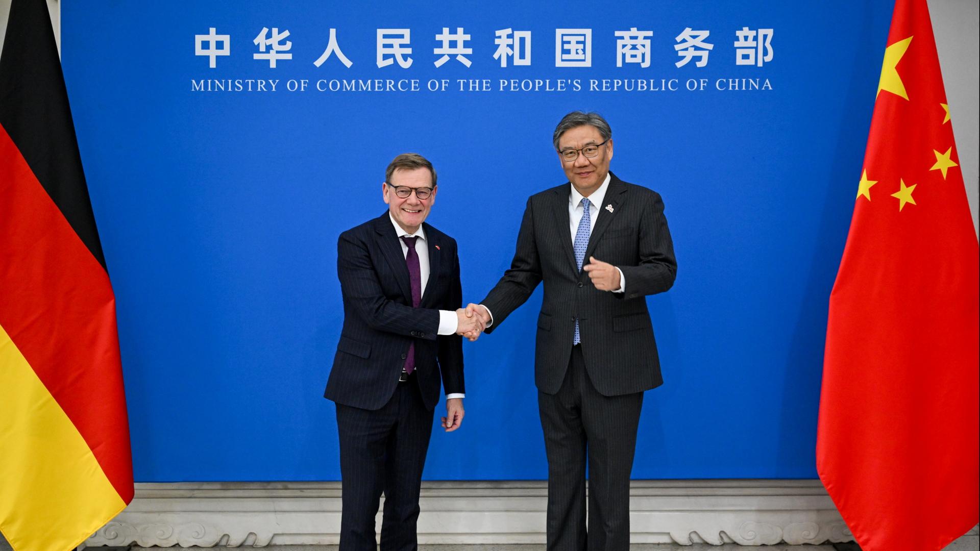 Wadephul betont in Peking Bedeutung von fairem Handel Wadephul betont in Peking Bedeutung von fairem Handel