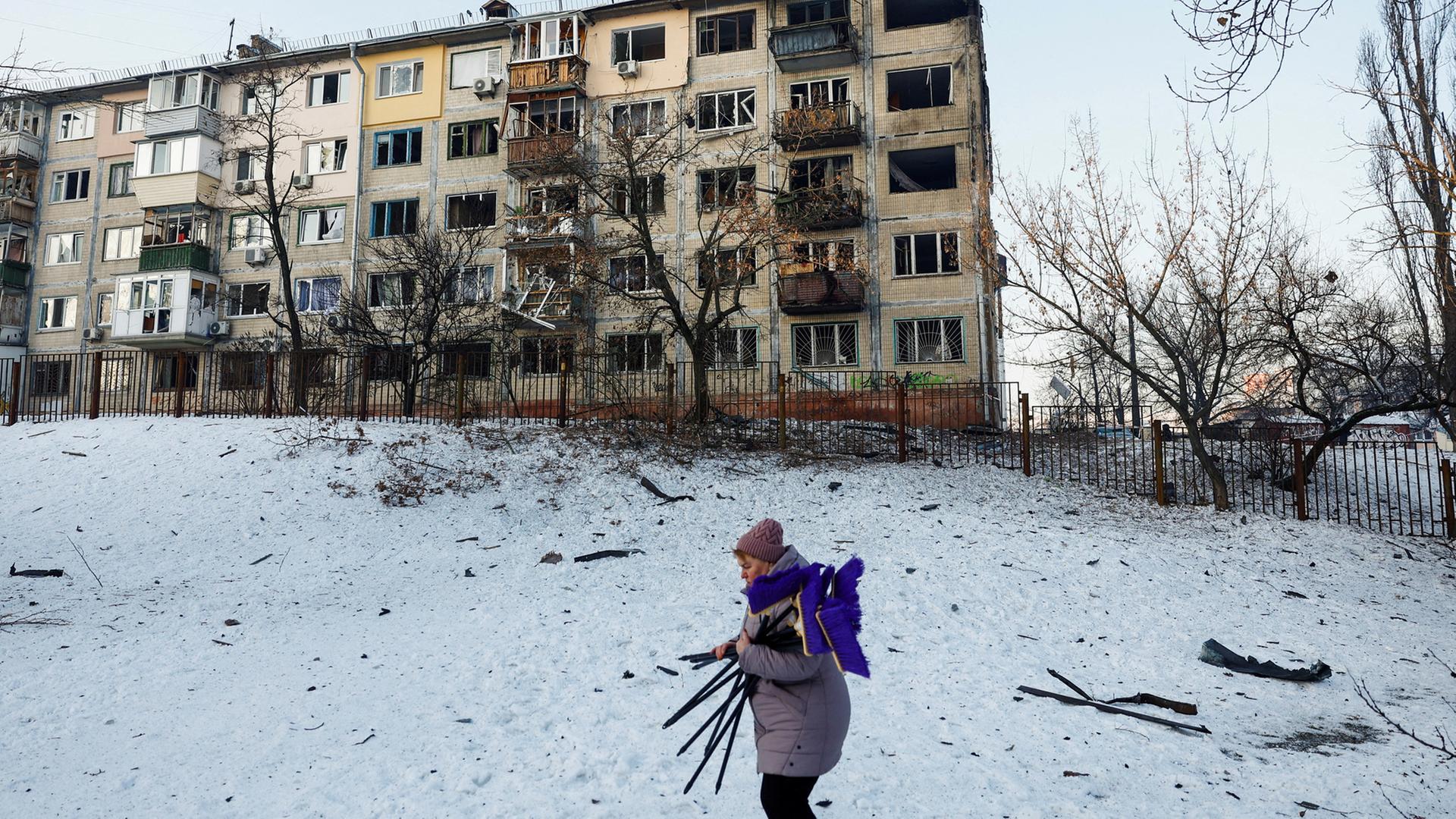 Massive Angriffe auf Energieinfrastruktur bei -20 Grad Massive Angriffe auf Energieinfrastruktur bei -20 Grad