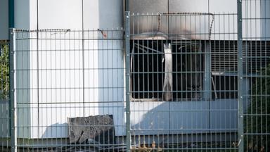 Unbekannte verübten einen Brandanschlag auf geplante Asylunterkunft in Bautzen (Archiv: Oktober 2022)