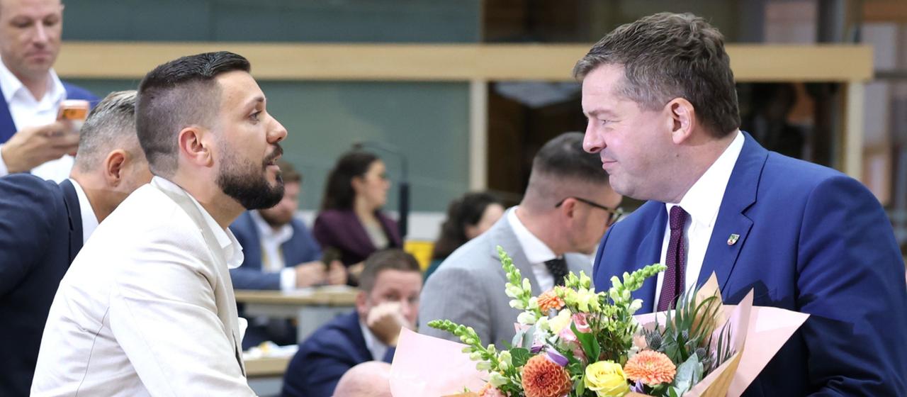 Sven Schulze (rechts) und Tobias Rausch