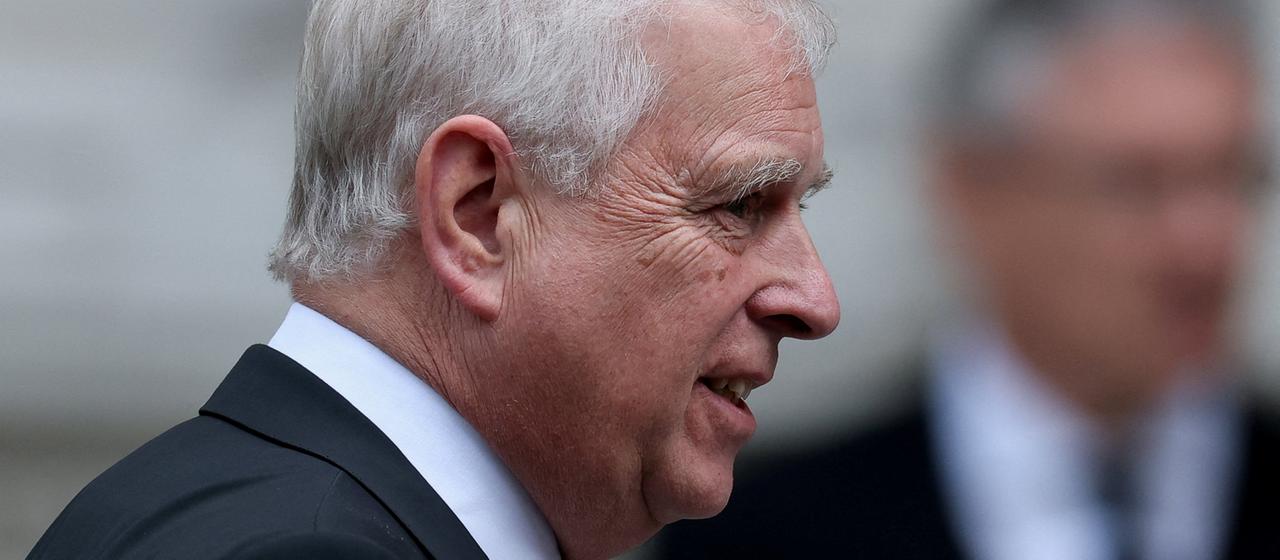 Prinz Andrew in London | REUTERS Prinz Andrew in London