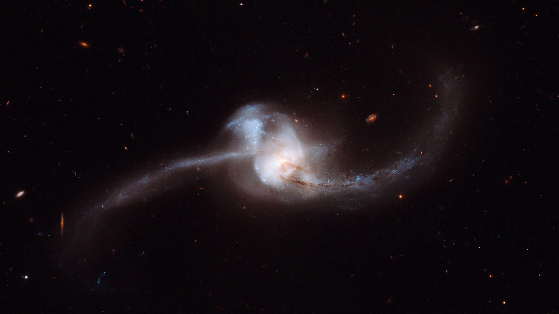 Doppelgalaxie NGC 2623 | NASA, ESA and A. Evans (Stony Brook University, New York, University of Virginia & National Radio Astronomy Observatory, Charlottesville, USA)