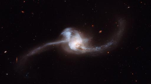 Wenn zwei Galaxien aufeinandertreffen