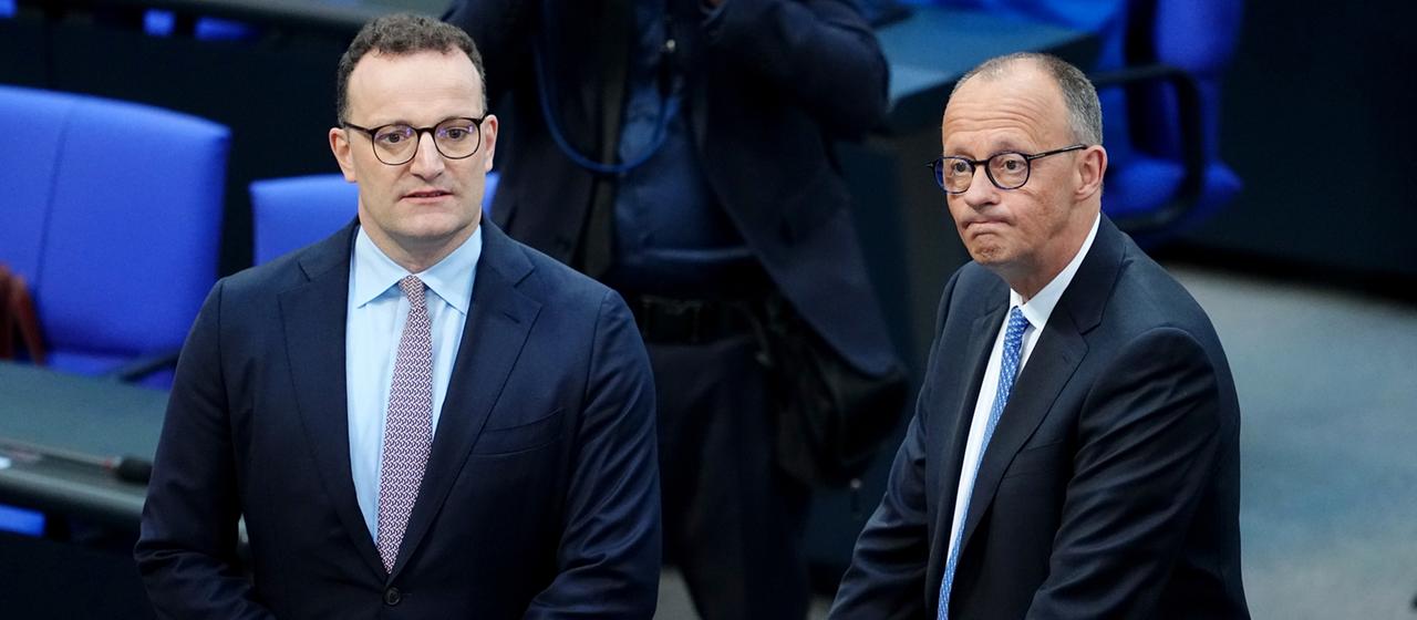Friedrich Merz und Jens Spahn