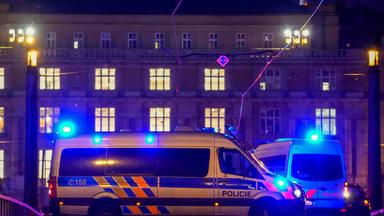 Polizeiwagen in Prag