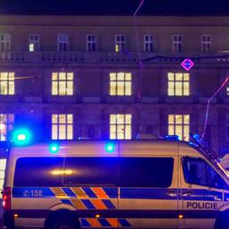 Polizeiwagen in Prag