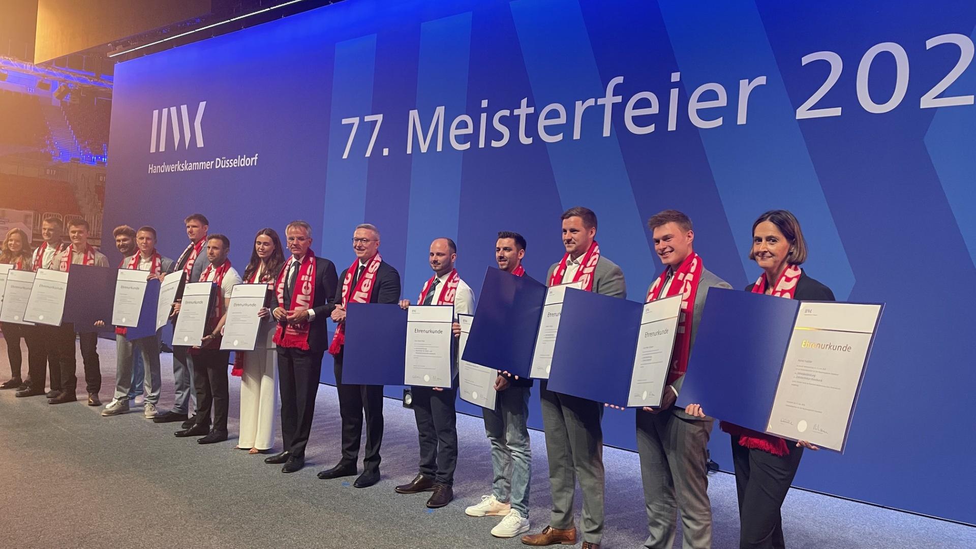 Handwerkskammer Düsseldorf feiert 905 Meister