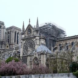 Notre Dame nach dem Feuer vom 15.4.2019