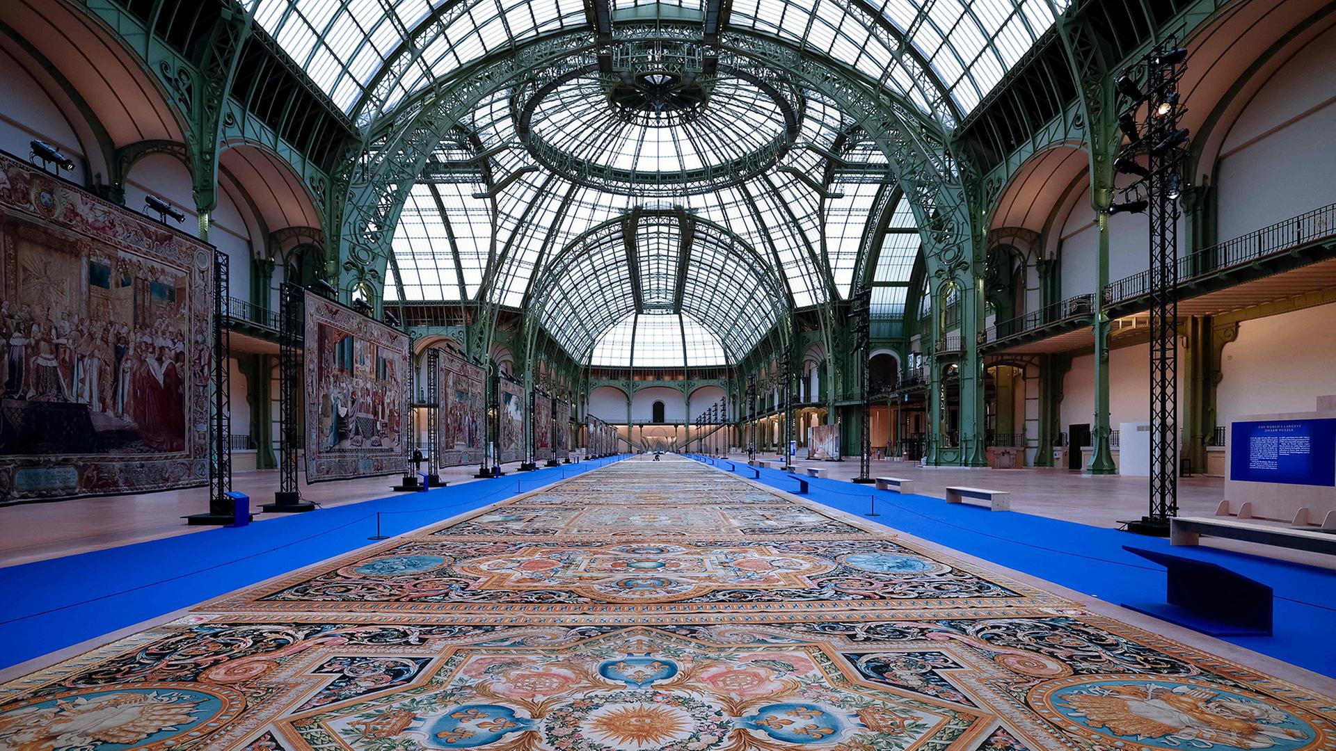 Teppiche des Louis XIV. im Grand Palais. | AFP