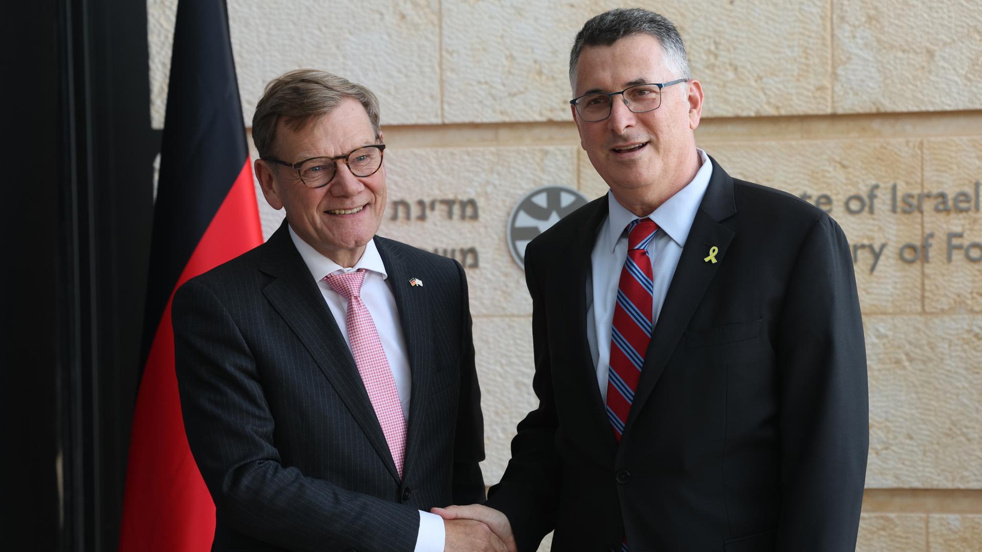 Außenminister Wadephul trifft in Israel seinen Amtskollegen Saar | EPA