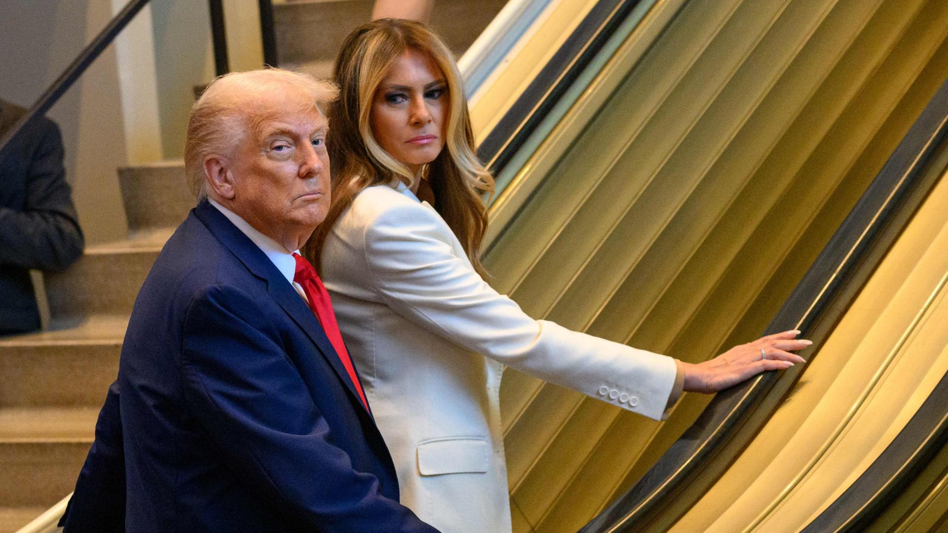 Donald und Melania Trump | Getty Images via AFP