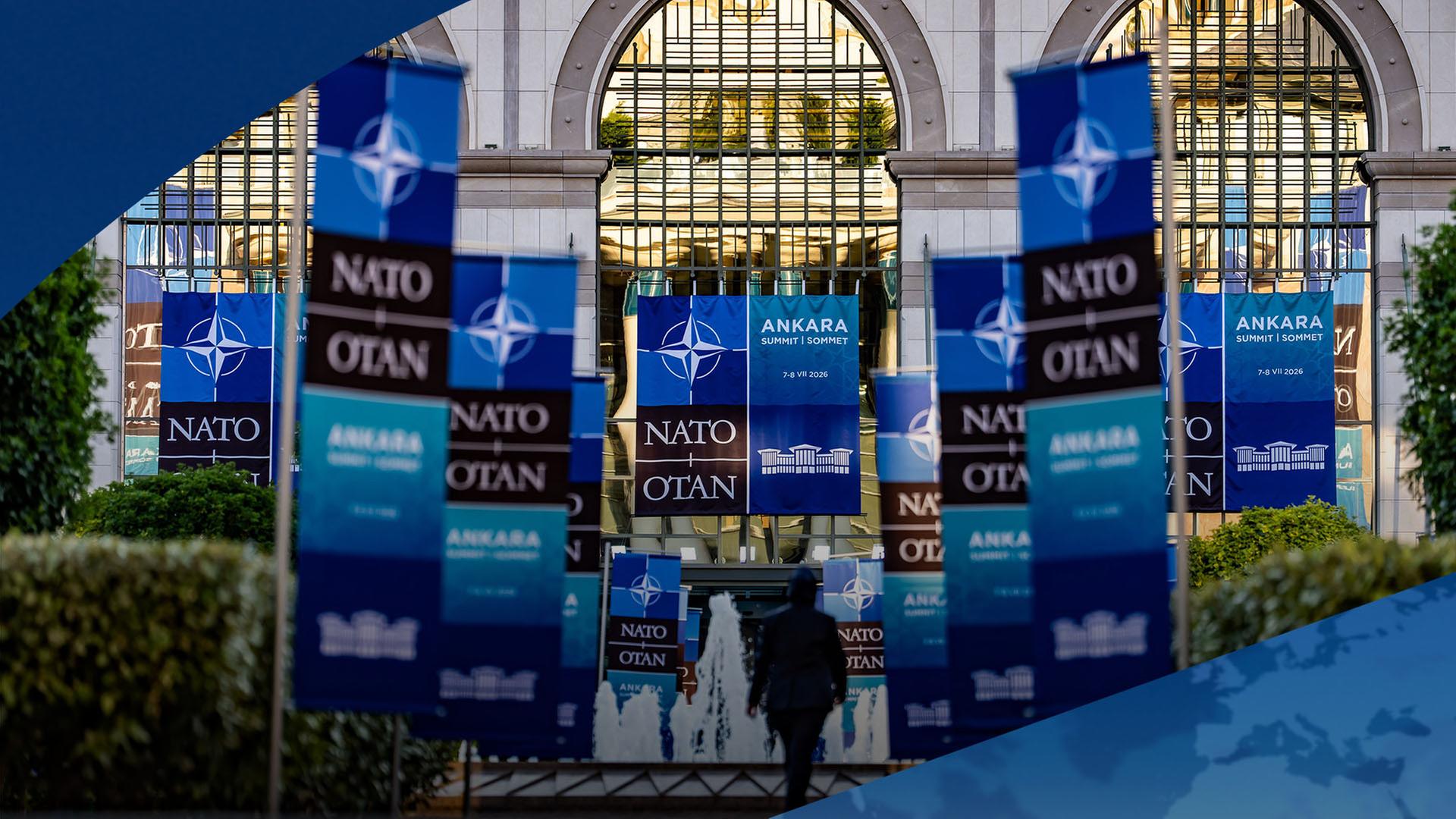 Aufnahme vom NATO-Gipfel in Ankara | dpa