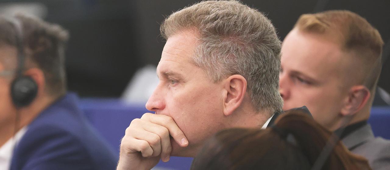 Petr Bystron im EU-Parlament (Archiv-Bild)