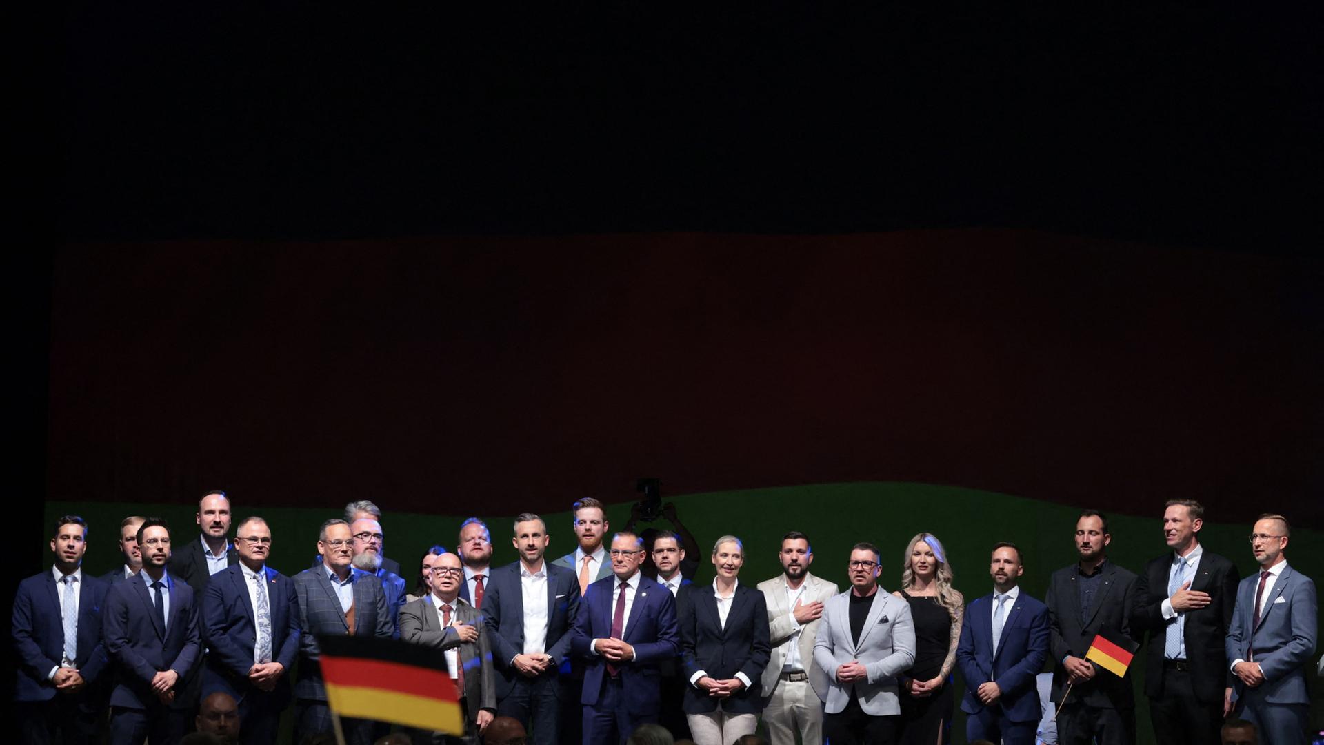 Die AfD-Wahlparty in Sachsen-Anhalt | AFP
